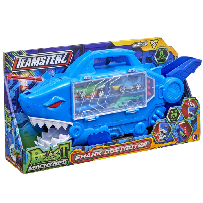 Teamsterz Beast Machines Shark Destroyer (w/ 4 Cars)