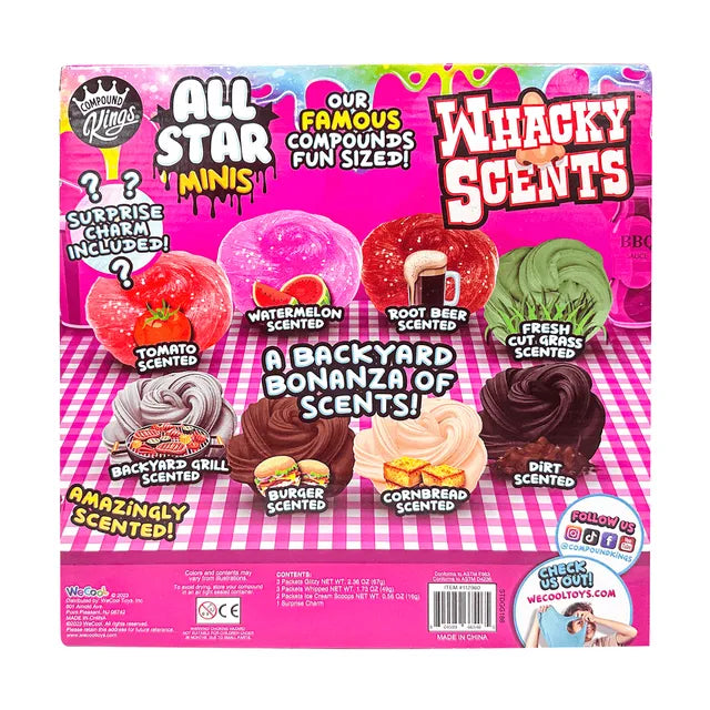 Compound Kings - WeCool All Star Mini Whacky Scents - 8 Pcs