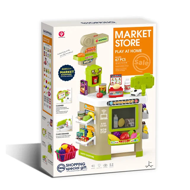 MARKET SHOPPING STORE 67PCS