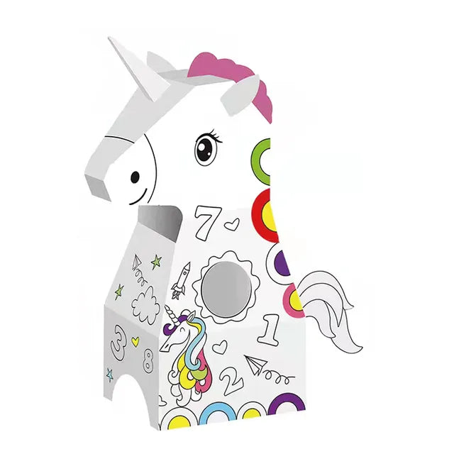 UNICORN COLORING CARDBOARD