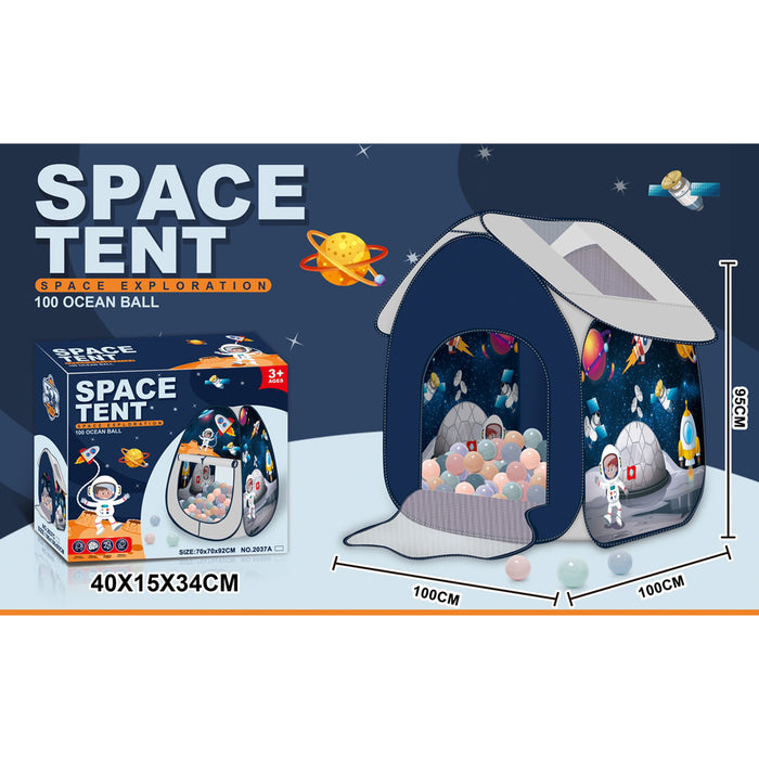 Space Legend space tent with play ball