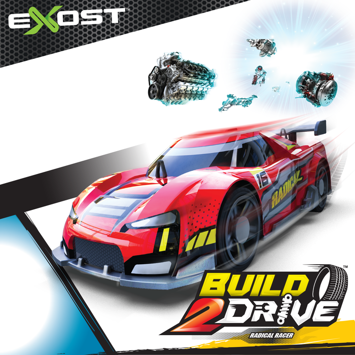 Exost Build 2 Drive Race Car asstd