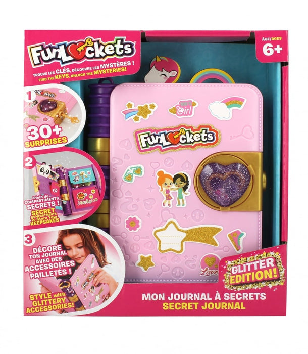 Funlockets Secret Journal - Glitter Edition