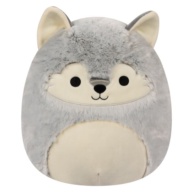 Squishmallows 12 Fuzz-A-Mallow Willy the Wolf