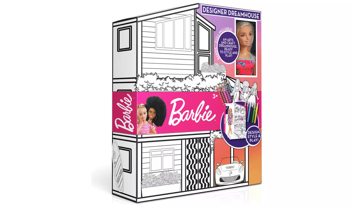BARBIE DESIGNER DREAMHOUSE WITH DOLL