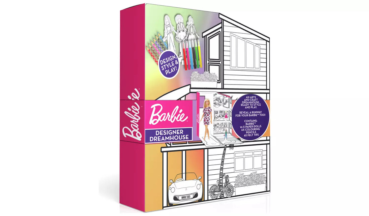BARBIE DESIGNER DREAMHOUSE WITH DOLL