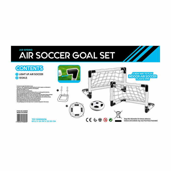 Air Soccer Goal Set