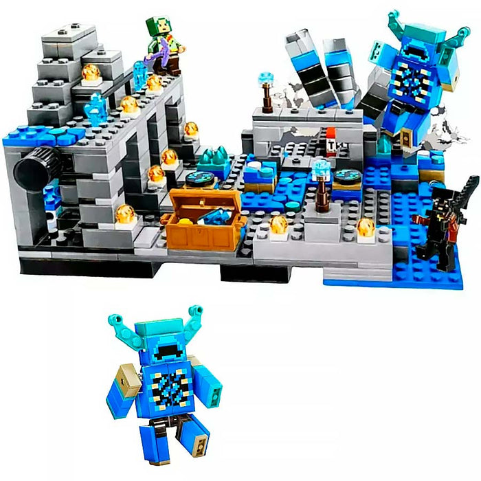 Minecraft Constructor Battle with Warden My World 457 parts