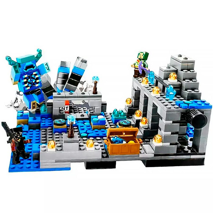 Minecraft Constructor Battle with Warden My World 457 parts