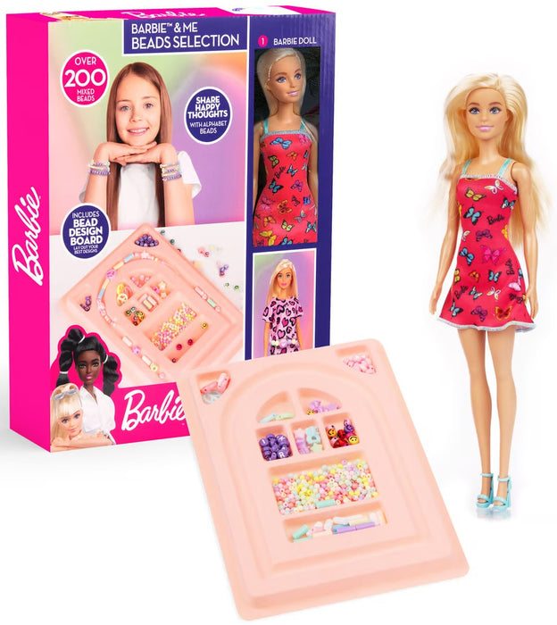 Barbie and me Paper Bead With Fashion Doll