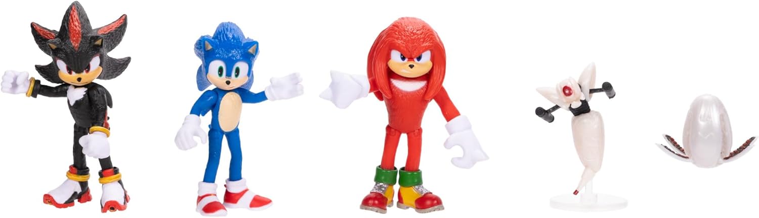 Sonic 3 Movie Action Figures 2.5-Inch