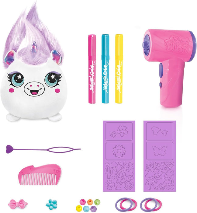 Airbrush Plush Hair’iffic Squish Pals