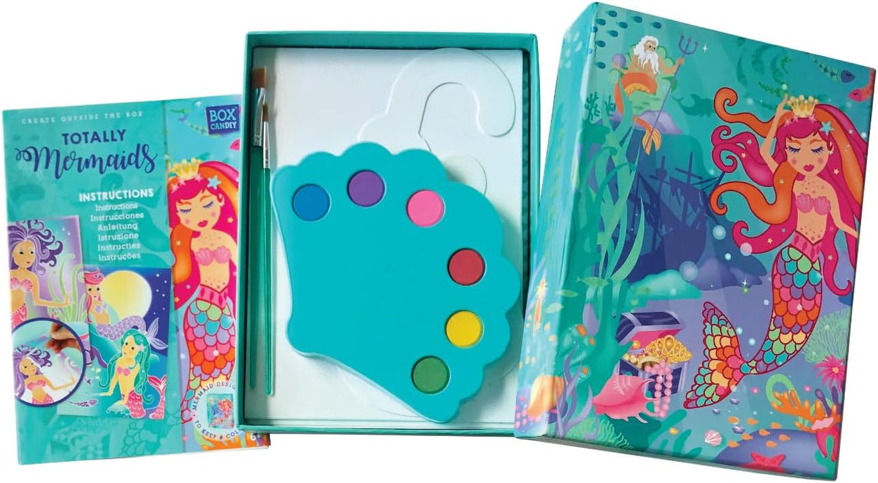 Box Candiy - Mermaids Watercolor