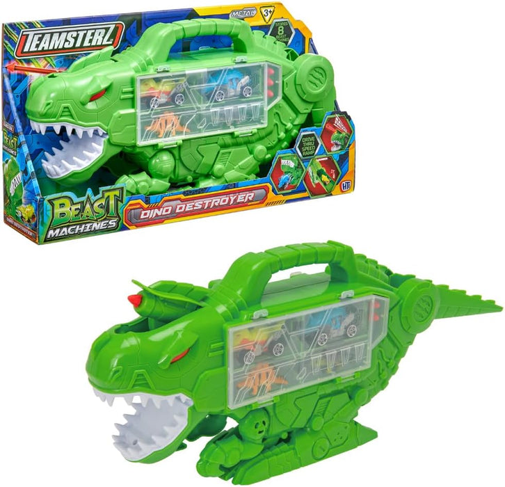 Teamsterz Beast Machines Dino Destroyer (w 4 Cars)