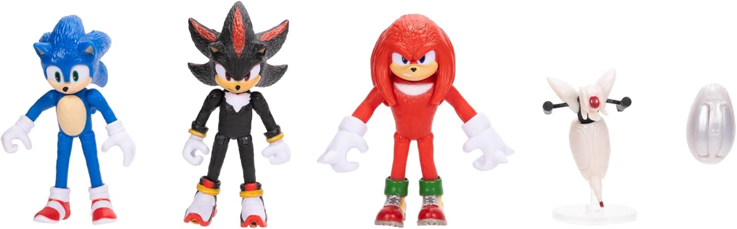 Sonic 3 Movie Action Figures 2.5-Inch