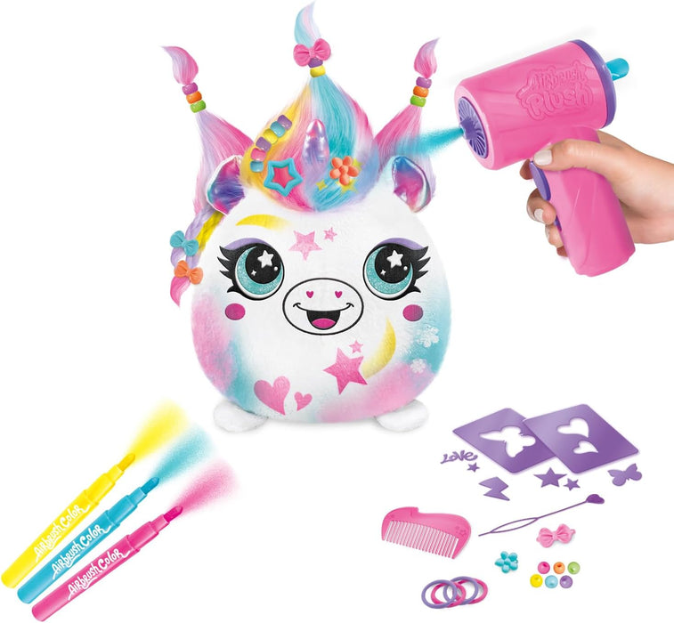 Airbrush Plush Hair’iffic Squish Pals