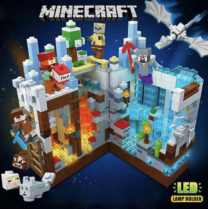 Minecraft constructor Attack on the white fortress parts 866