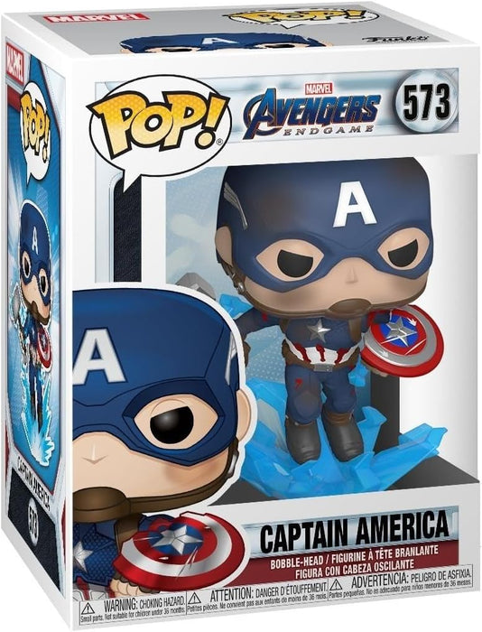 Pop! Marvel Avengers Endgame - Capt A w Broken Shield