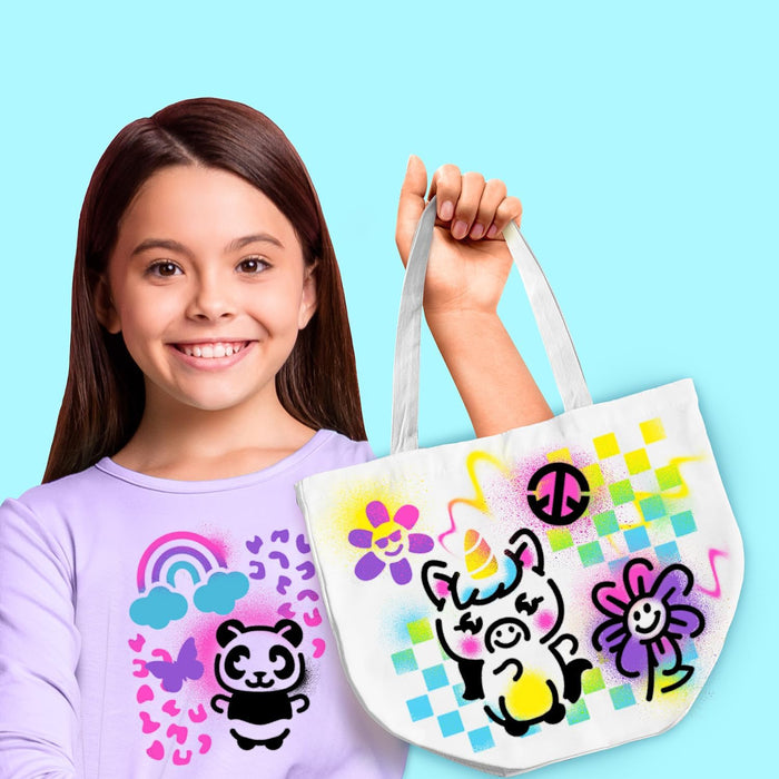 Airbrush Art - Fashion Design Kit with Electronic Spray