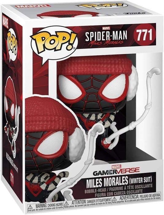 Pop! Marvel Miles Morales in Winter Suit