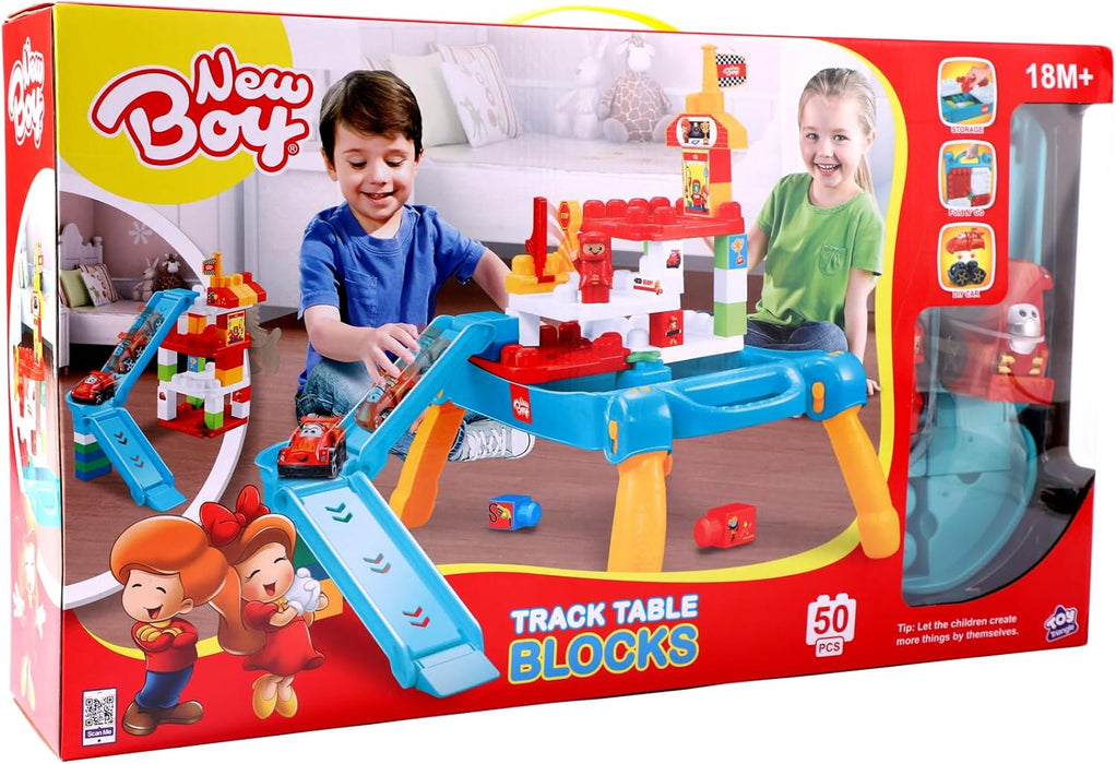 New Boy Blocks Race Track (50pcs)