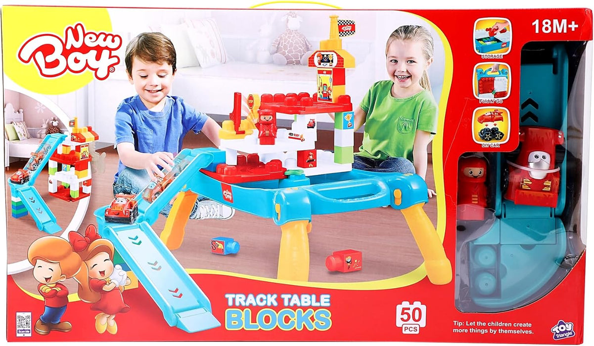 New Boy Blocks Race Track (50pcs)