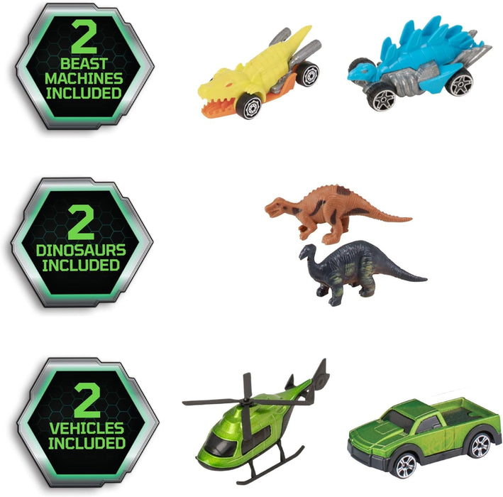 Teamsterz Beast Machines T-Rex Transporter (w/ 6 Cars)