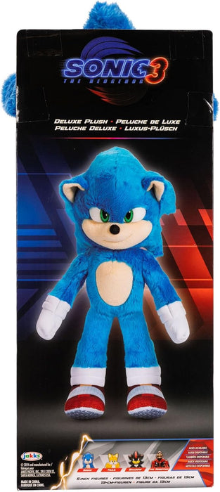 Sonic3 Movie Dlx Plush 13 Sonic