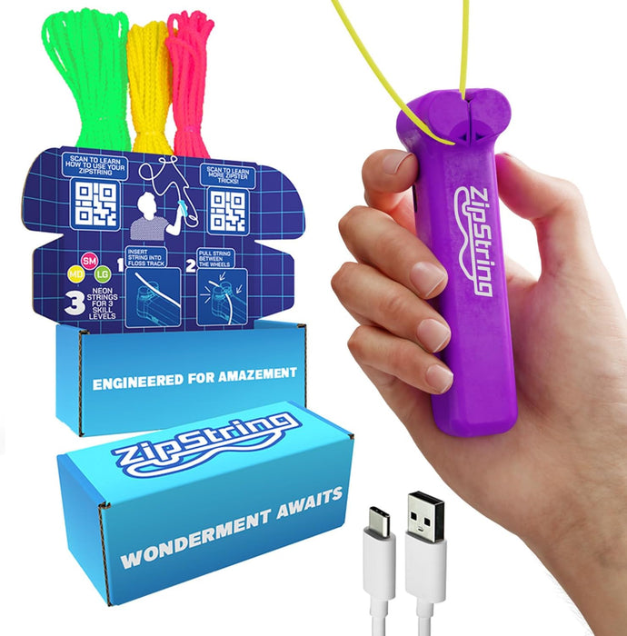 ZipString Window Box Asst 3 - Purple