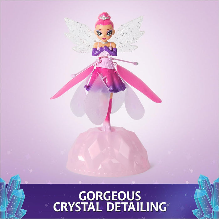 Crystal Flyers, Magical Flying Toy Doll with Crystal Wings