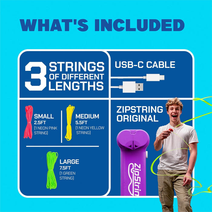 ZipString Window Box Asst 3 - Purple