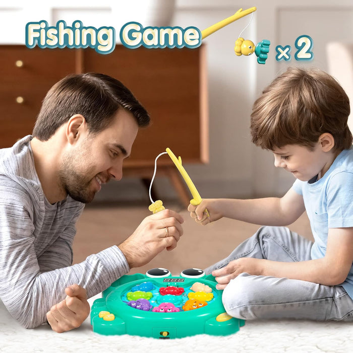 Whack a Crab Fishing Game 2 in 1