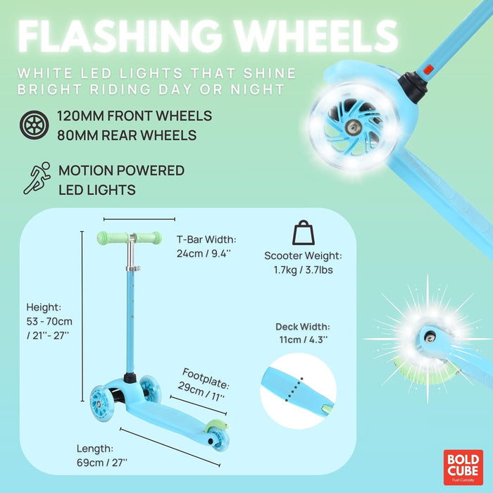 Bold Cube 3WS Teeny Blue