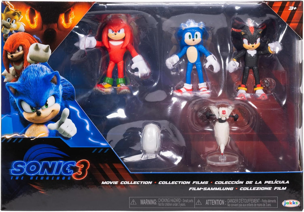 Sonic 3 Movie Action Figures 2.5-Inch