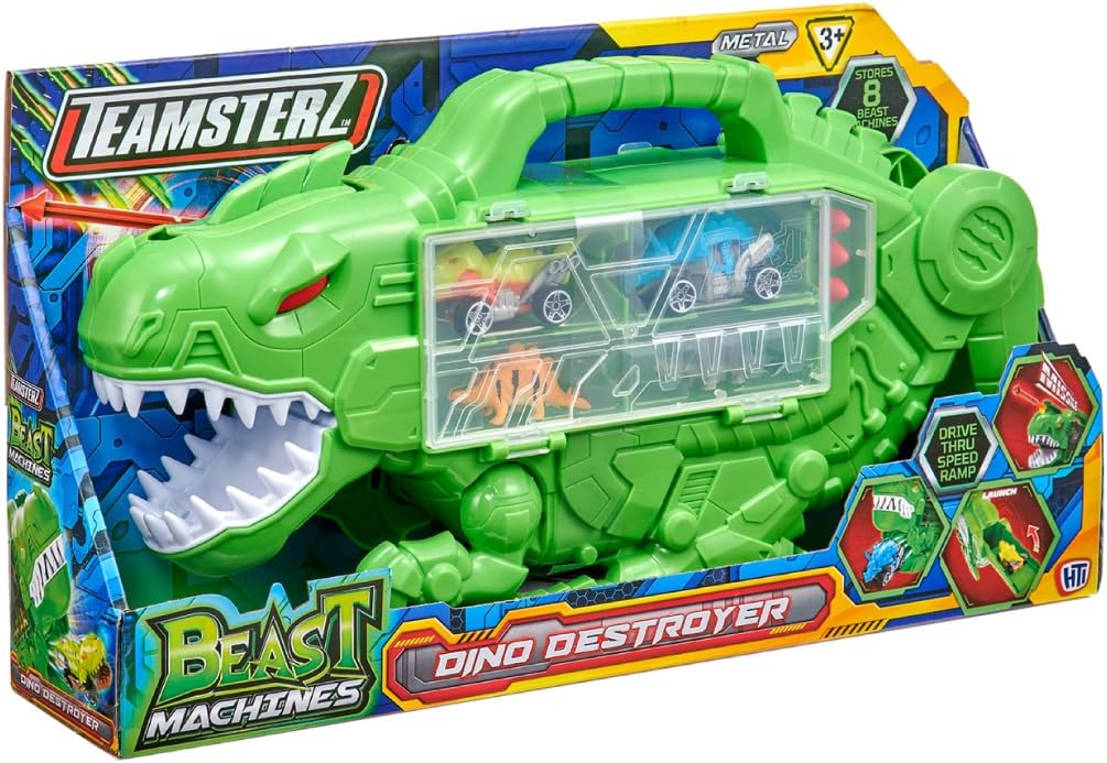 Teamsterz Beast Machines Dino Destroyer (w 4 Cars)