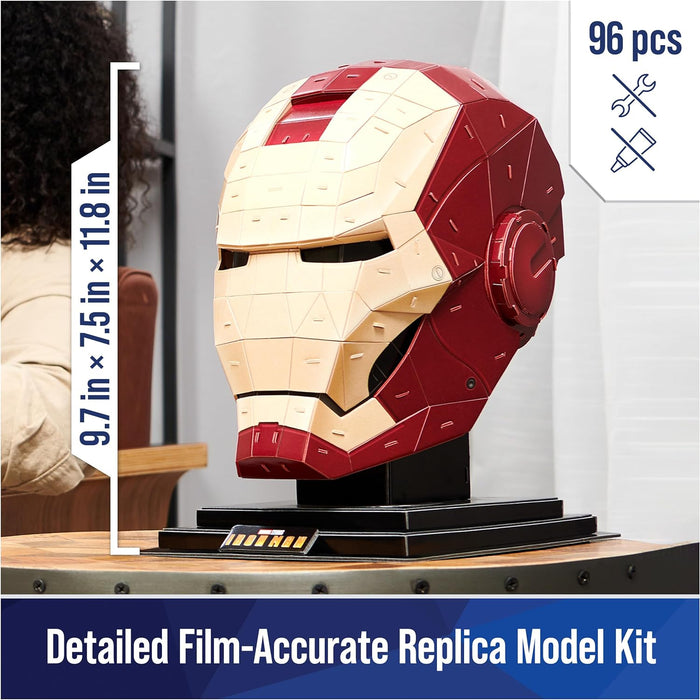 iron man helmet cinema 4d Puzzle 4D Marvel Iron Man Helmet — Toyzania Shop