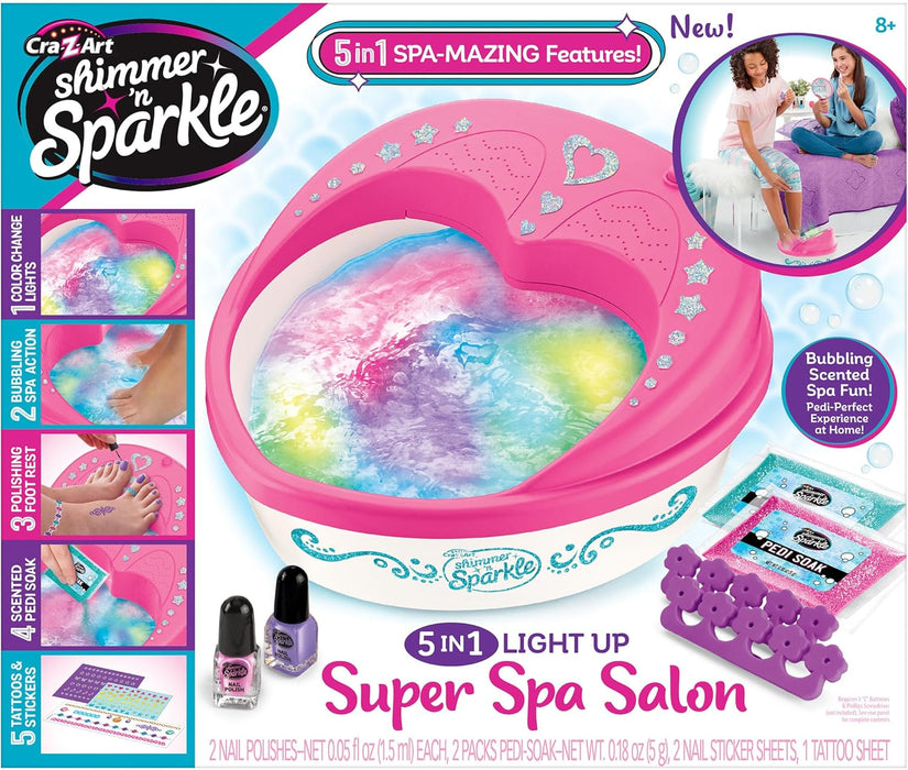 SNS 5-in-1 Light Up Super Spa Salon
