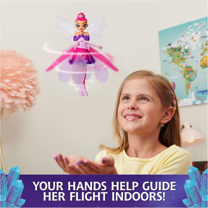 Crystal Flyers, Magical Flying Toy Doll with Crystal Wings