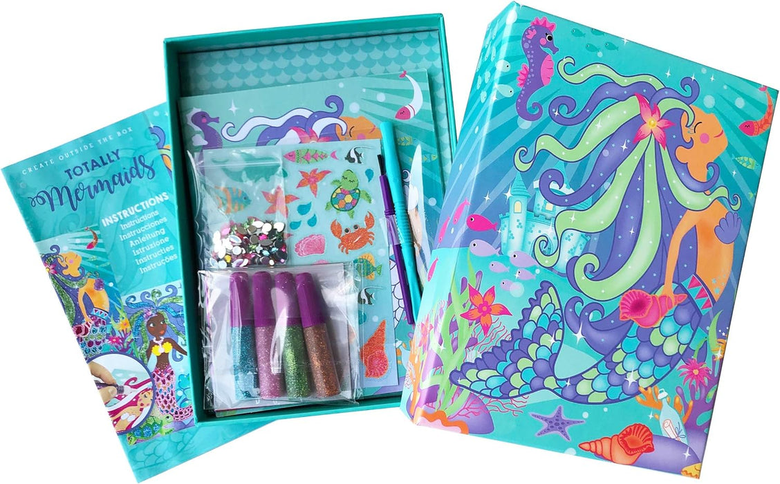 BOX CANDIY - Mermaids Sand and Foil Art Set