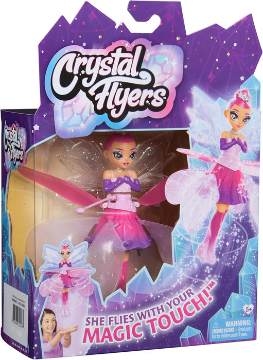 Crystal Flyers, Magical Flying Toy Doll with Crystal Wings