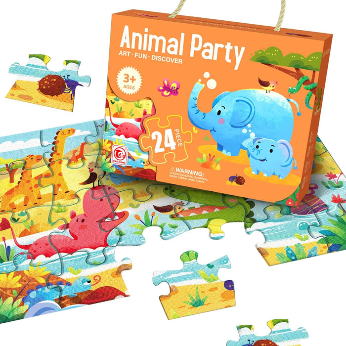 Art Puzzle - Animal Party