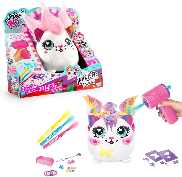Airbrush Plush Hair’iffic Squish Pals