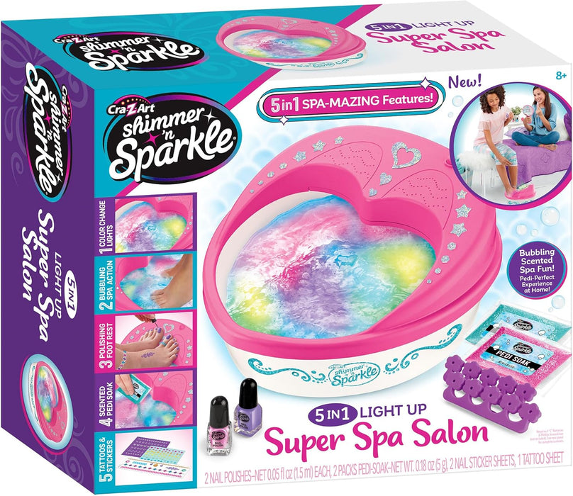 SNS 5-in-1 Light Up Super Spa Salon