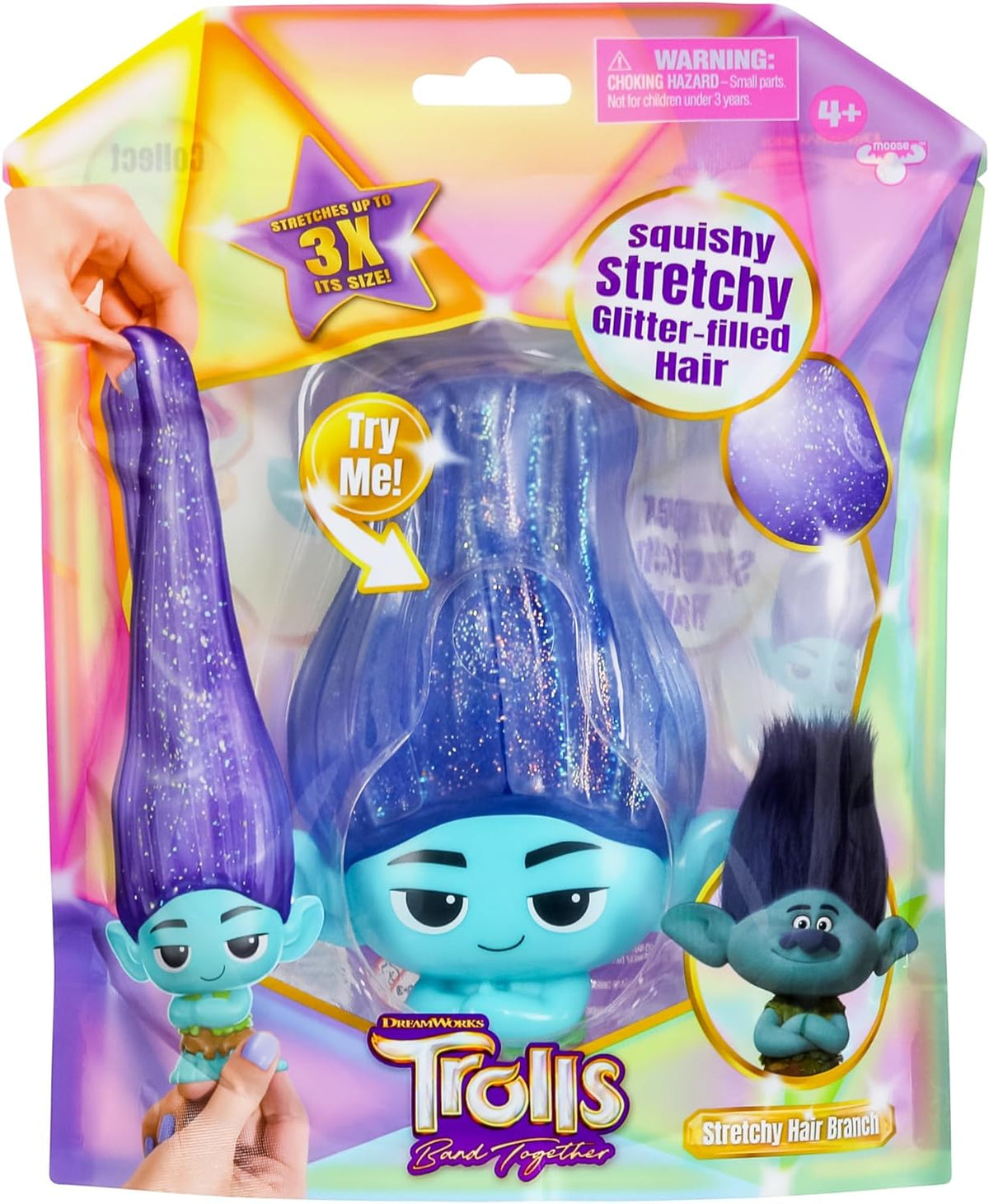 Trolls S1 Band Together Squishy Hair Branch Figure — Toyzania Shop