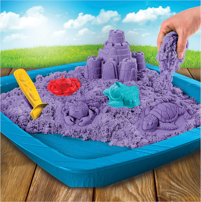 Kinetic Sand Box Set V2 - 1lb of Purple