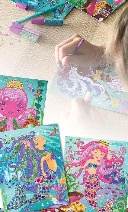 BOX CANDIY - Mermaids Sand and Foil Art Set