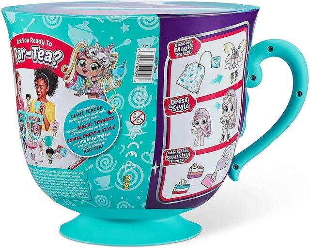 Itty Bitty Prettys-Tea Party Surprise-Series 2 Big Tea Cup Playset