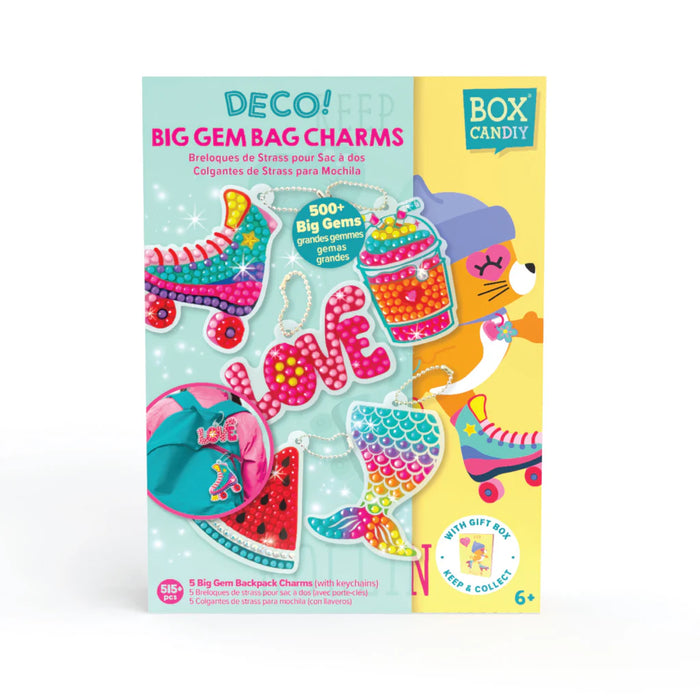 Box Candiy - Deco - Big Gem Backpack Charms