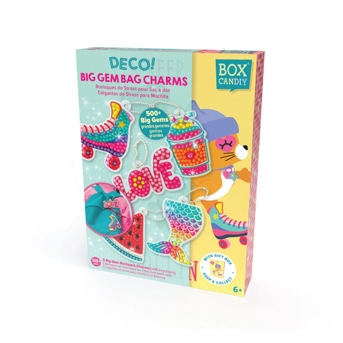 Box Candiy - Deco - Big Gem Backpack Charms