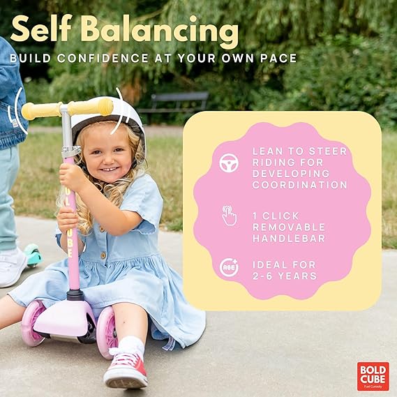 Bold Cube 3WS Teeny Pink